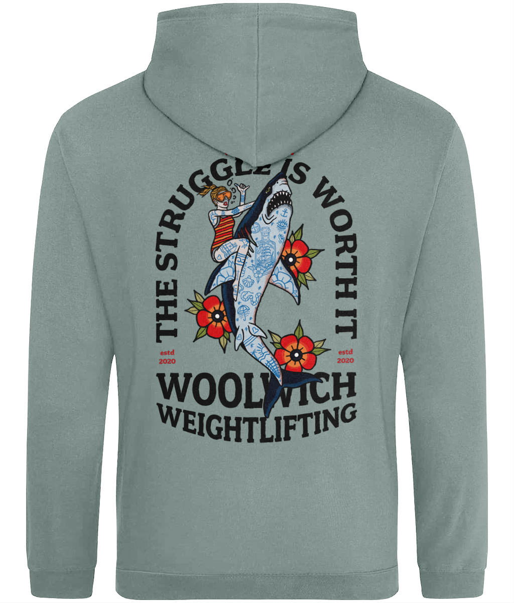 The Struggle hoodie - Woolwich Weightlifting