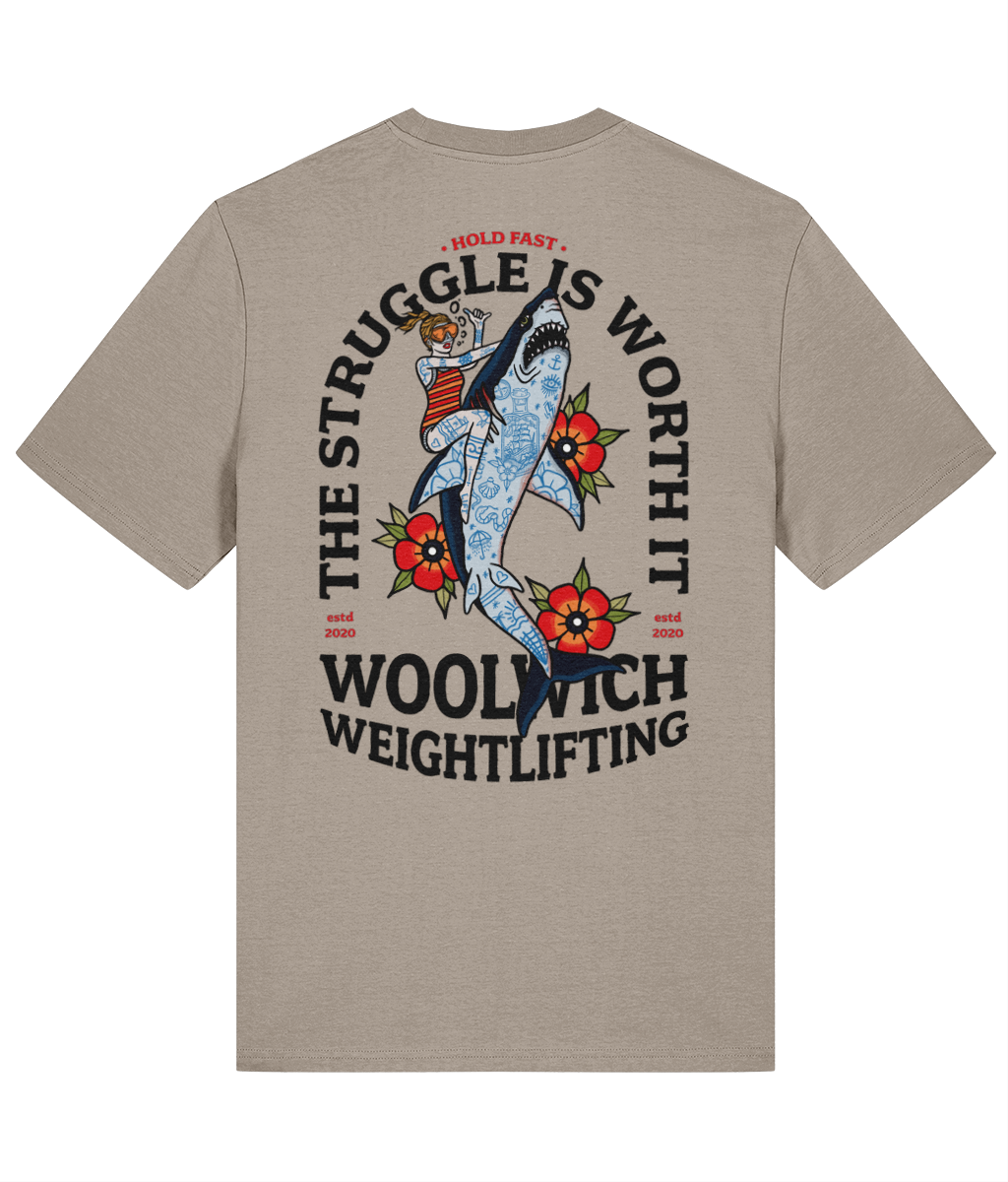 The struggle t-shirt - Woolwich Weightlifting