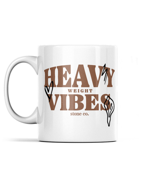 Heavy vibes mug