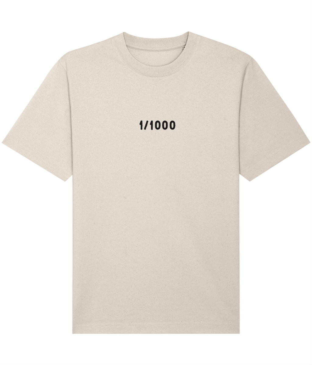 1/1000 oversized t-shirt
