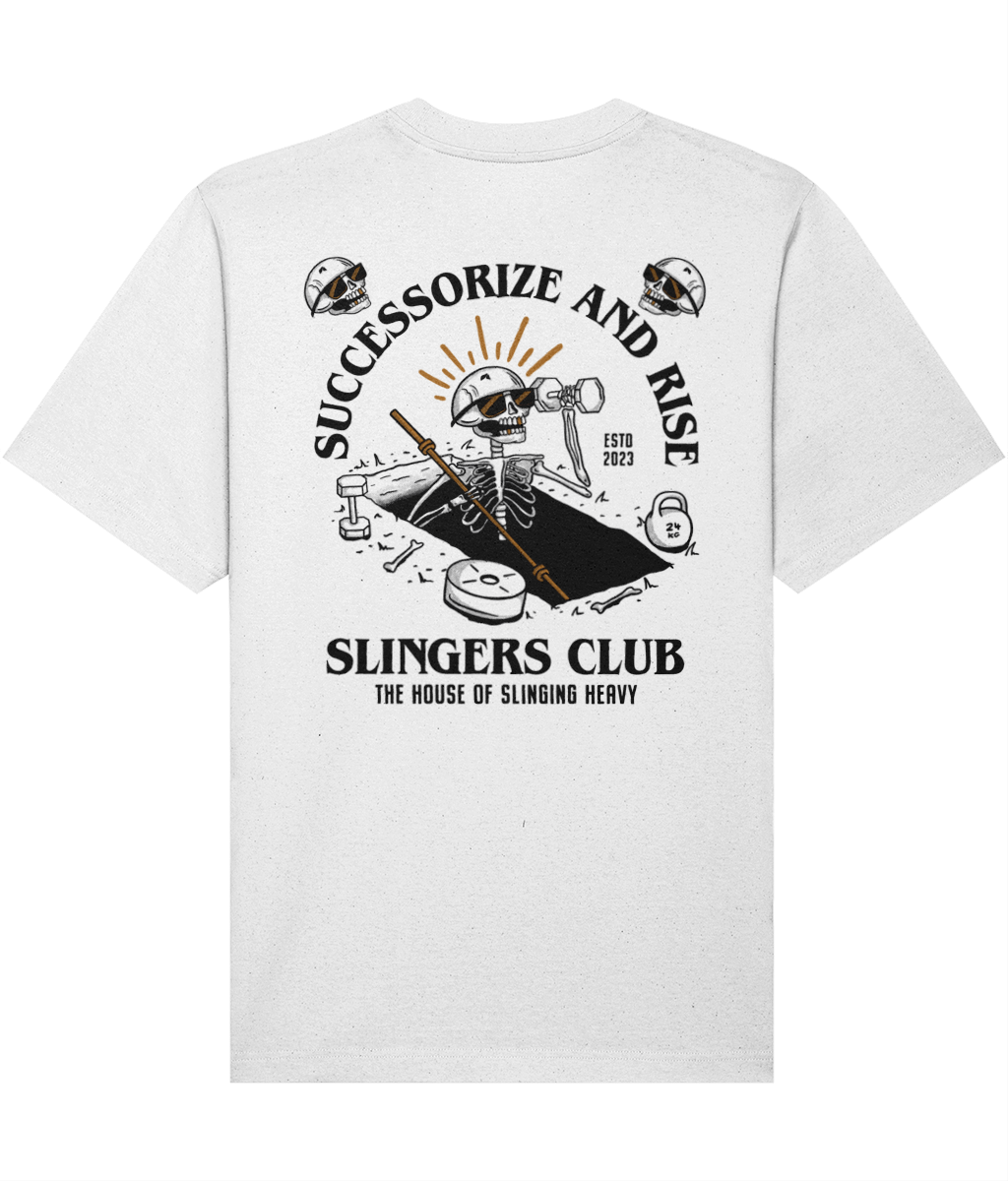Successorize oversized t-shirt - Slingers Club
