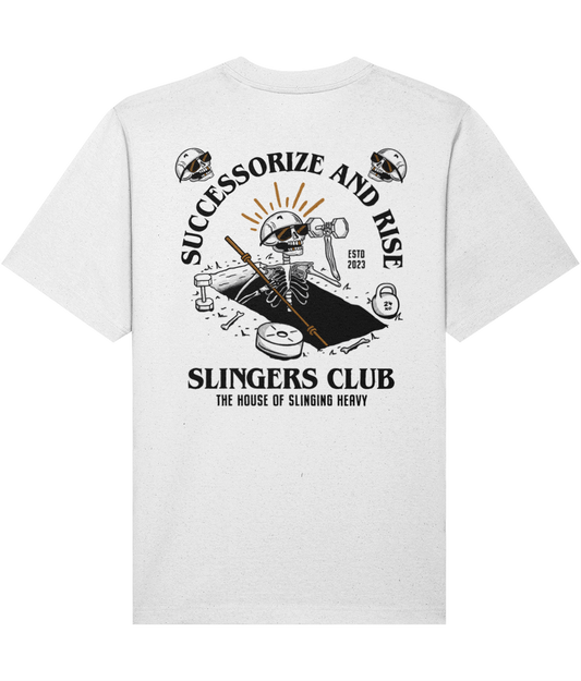 Successorize oversized t-shirt - Slingers Club