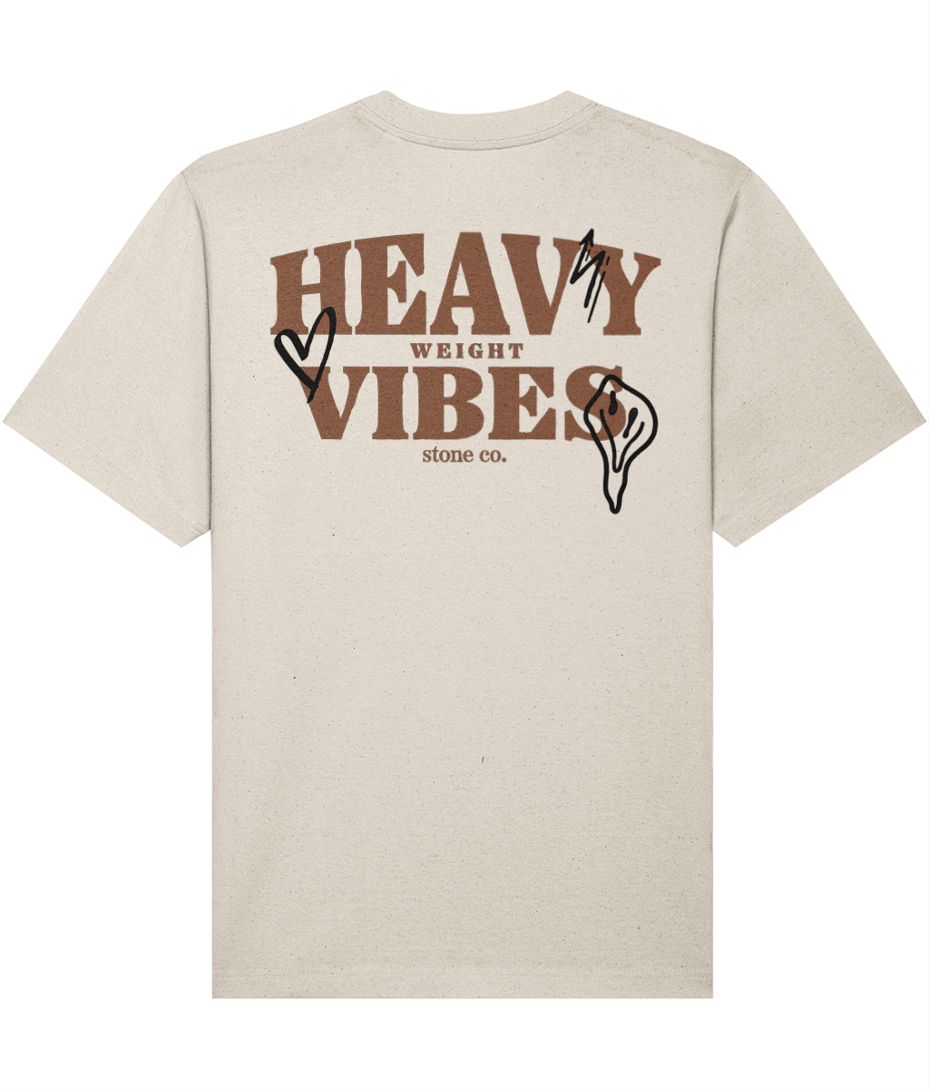 Heavy vibes oversized t-shirt