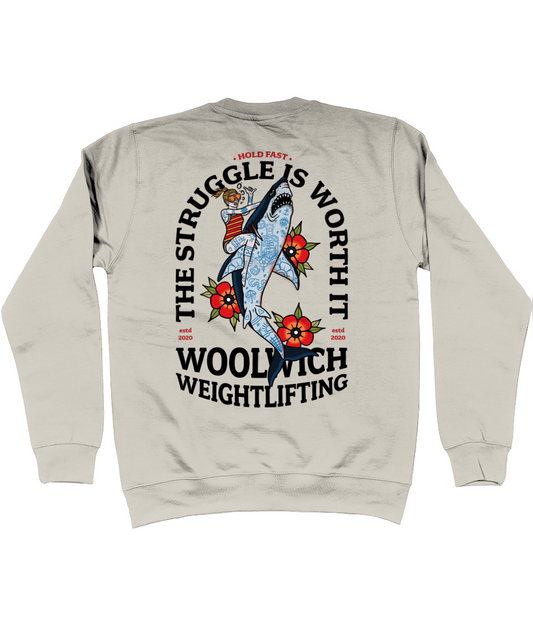 The Struggle jumper - Woolwich Weightlifting