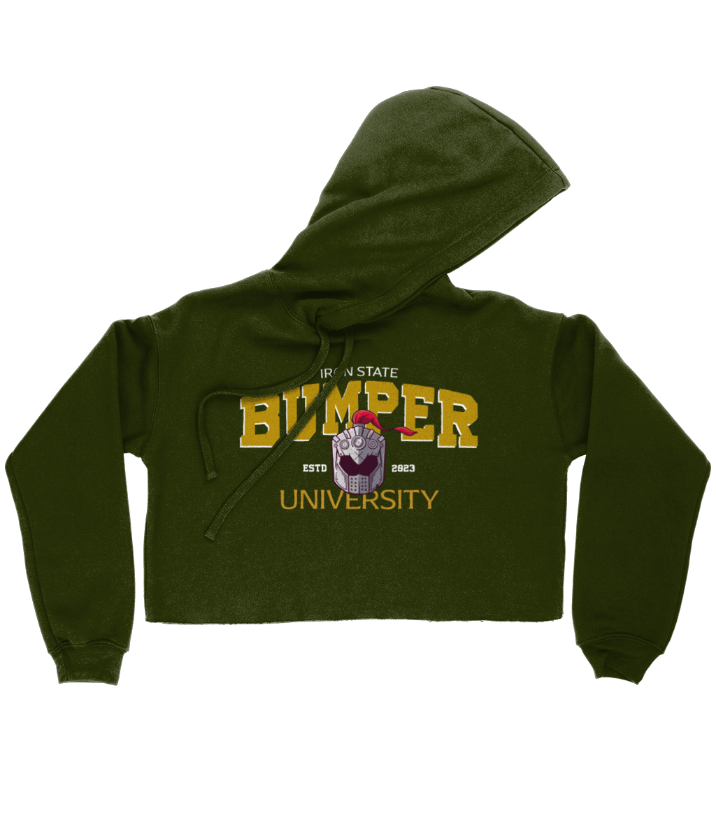 Bumper helm cropped hoodie - Bumper uni