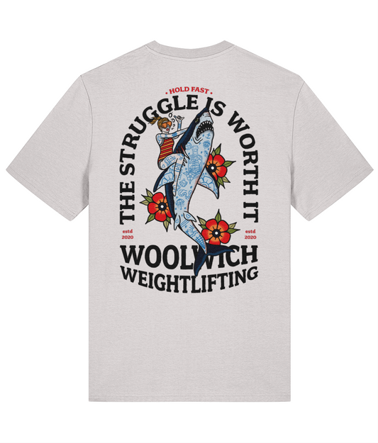The struggle t-shirt - Woolwich Weightlifting