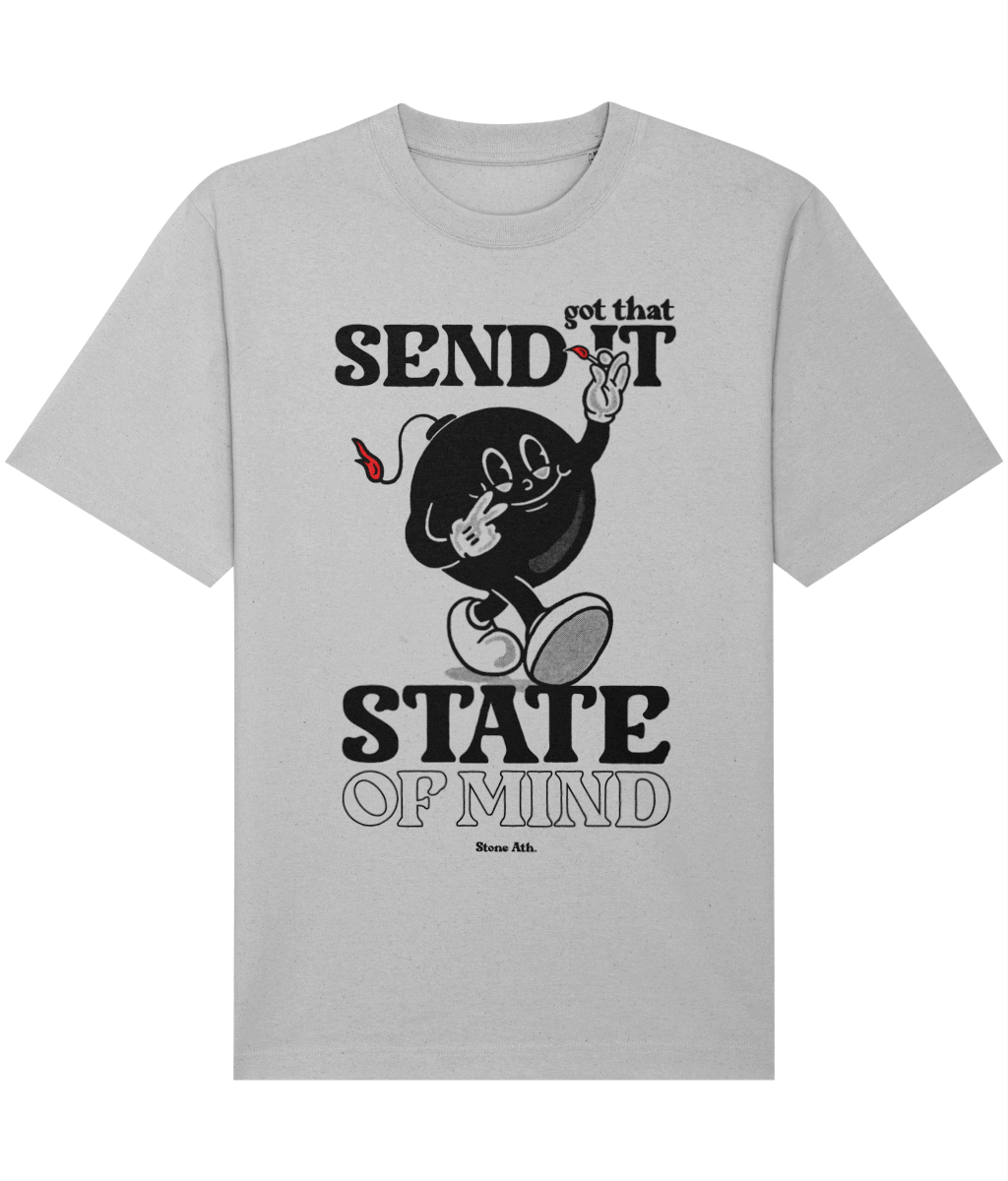 Send it state of mind oversized t-shirt