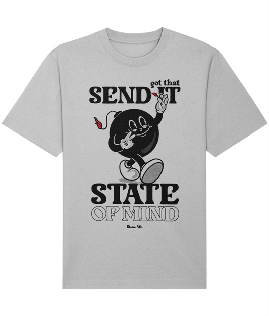 Send it state of mind oversized t-shirt