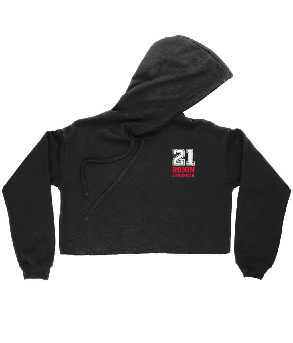 The 21st Law Cropped Hoodie