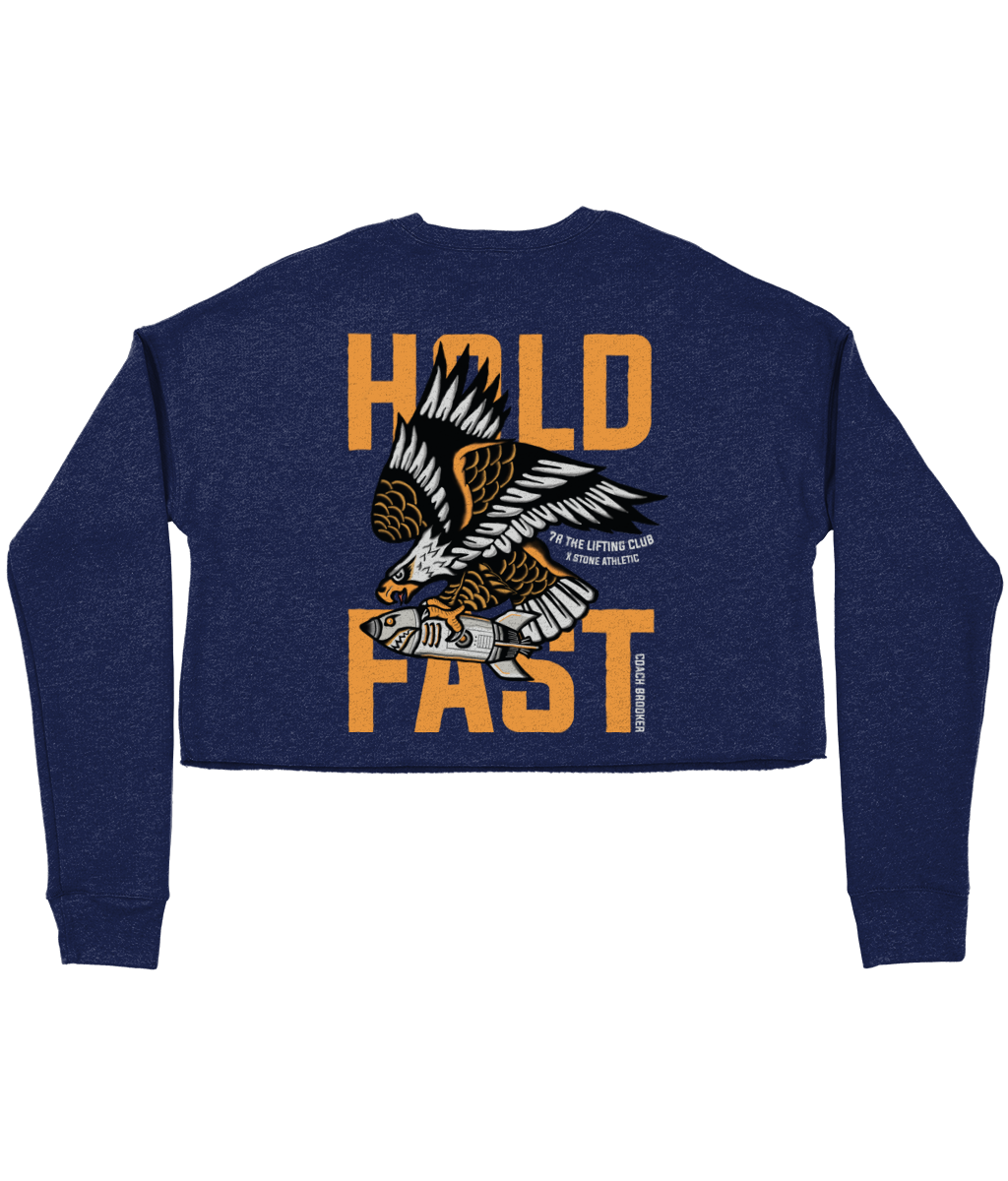 Hold Fast Cropped Sweatshirt - 7R Lifting Club